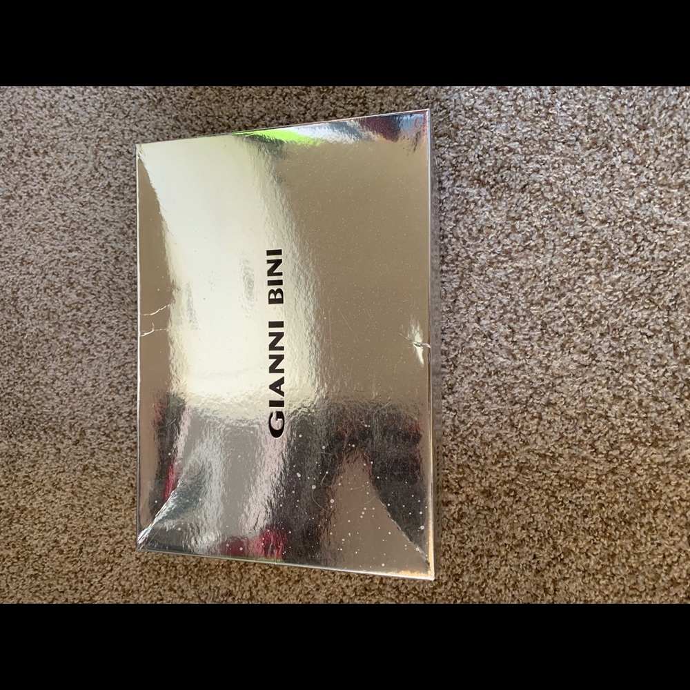 gianni bini silver heels